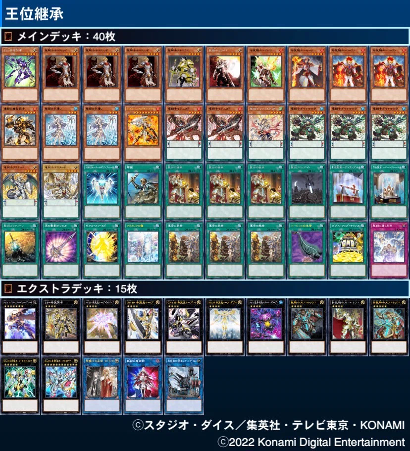 遊戯王デッキ紹介『王位継承』｜らんどる
