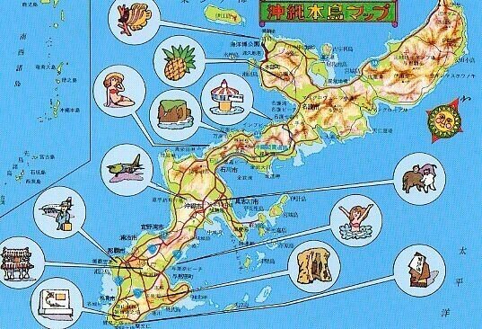 沖縄地図イメージ
