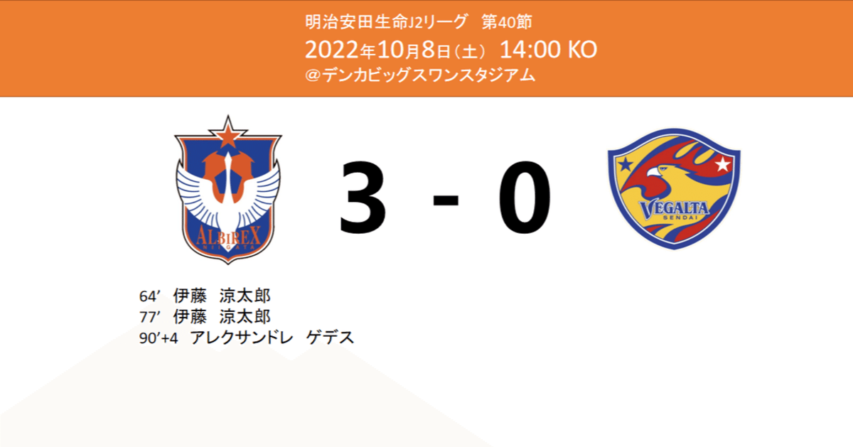3席　第40節 アルビレックス新潟vsベガルタ仙台の試合チケット 3席 第40節 アルビレックス新潟vsベガルタ仙台の試合チケット 3席 第40