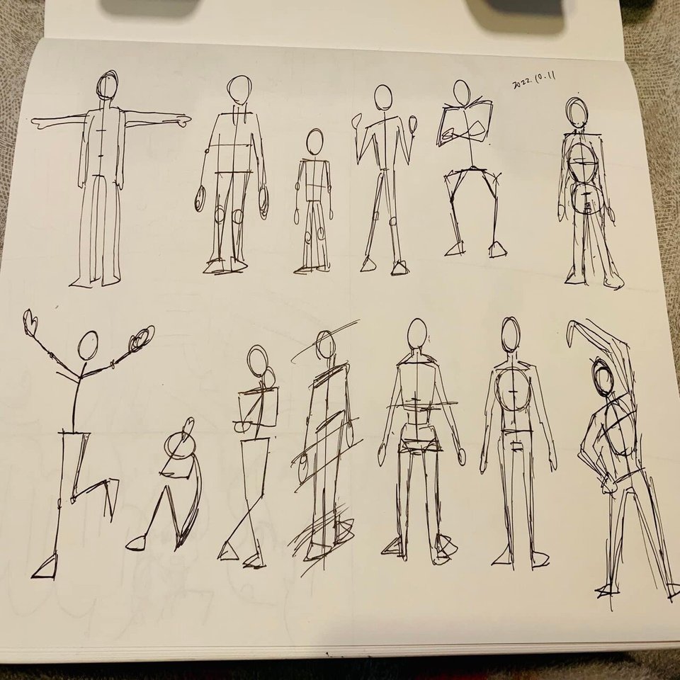 線一本からはじめる伝わる絵の描き方 ロジカルデッサン技法 を実践してみた 星見かおる 占い師 同人漫画家 Note