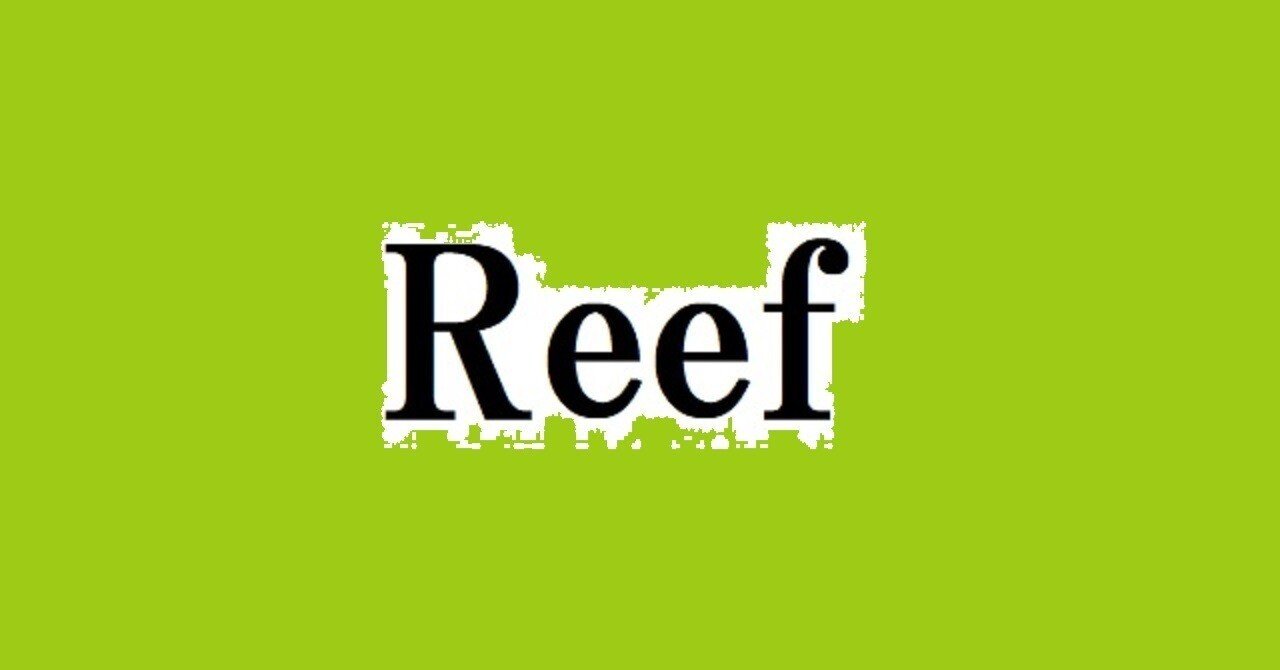 Reefと私の物語 〜Set the Record Straight〜｜ミヤボ@Team