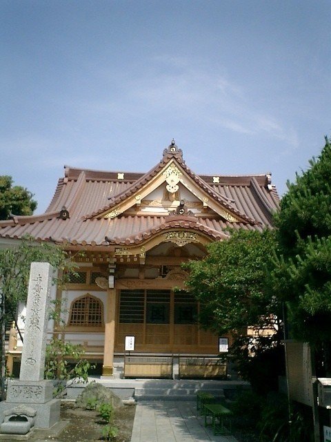 03_鎌倉小町_叡昌山妙隆寺_再建された_本堂__小町大路_06.06.24_8_45ａｍ頃_