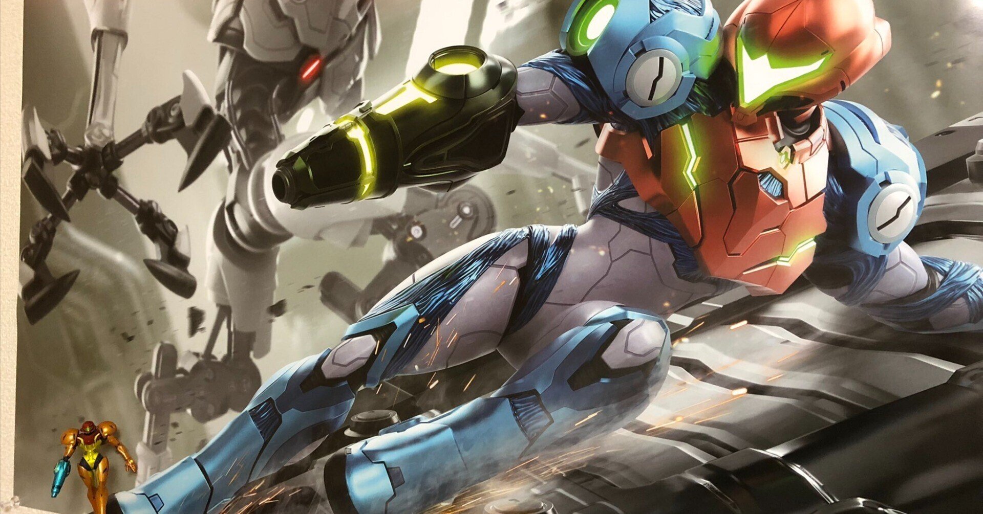 【B2・表面痛みあり】 メトロイド ドレッド 販促 非売品 ポスター B2・表面痛みあり】 メトロイド ドレッド 販促 非売品 ポスター