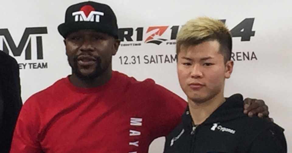 Rizin メイウェザー 3rのショーを見せる為に身体を作っている 那須川天心 メイウェザー選手に一太刀いれるために練習 をやっている ルール発表と今後の交渉について ゴング格闘技 Note