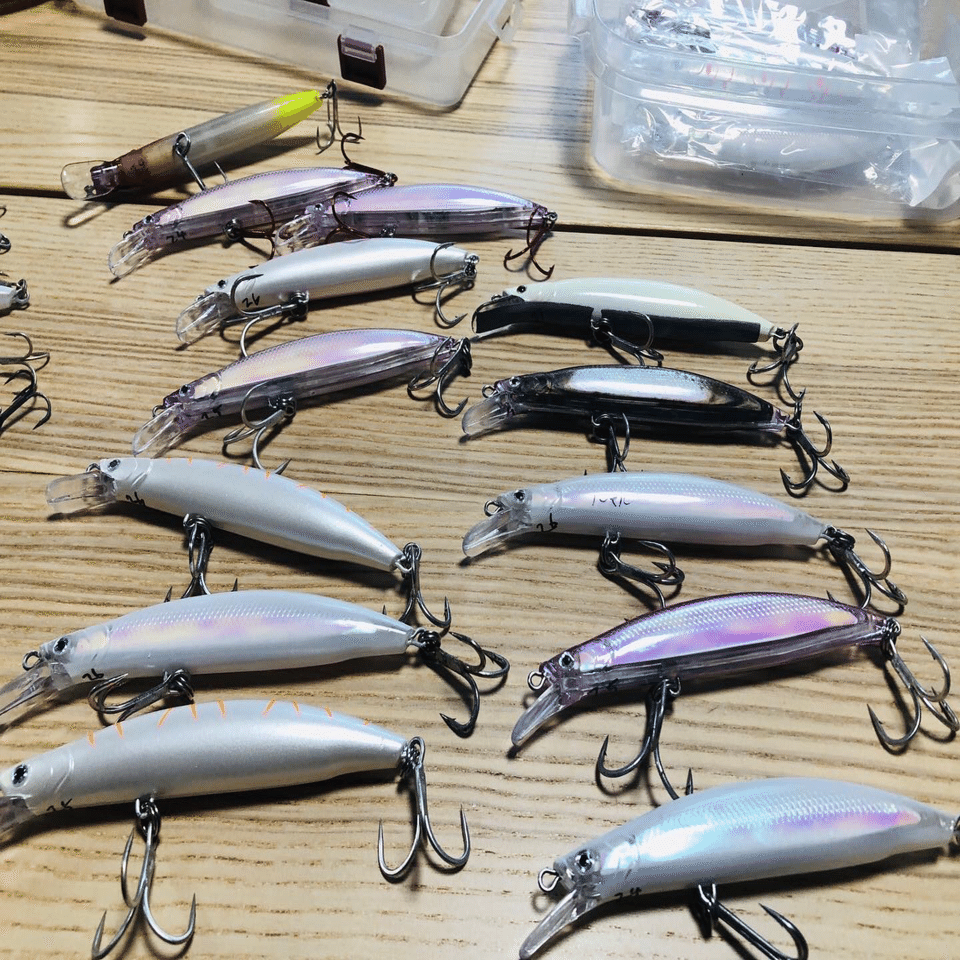 ルアーの本数｜ぺこぺこ