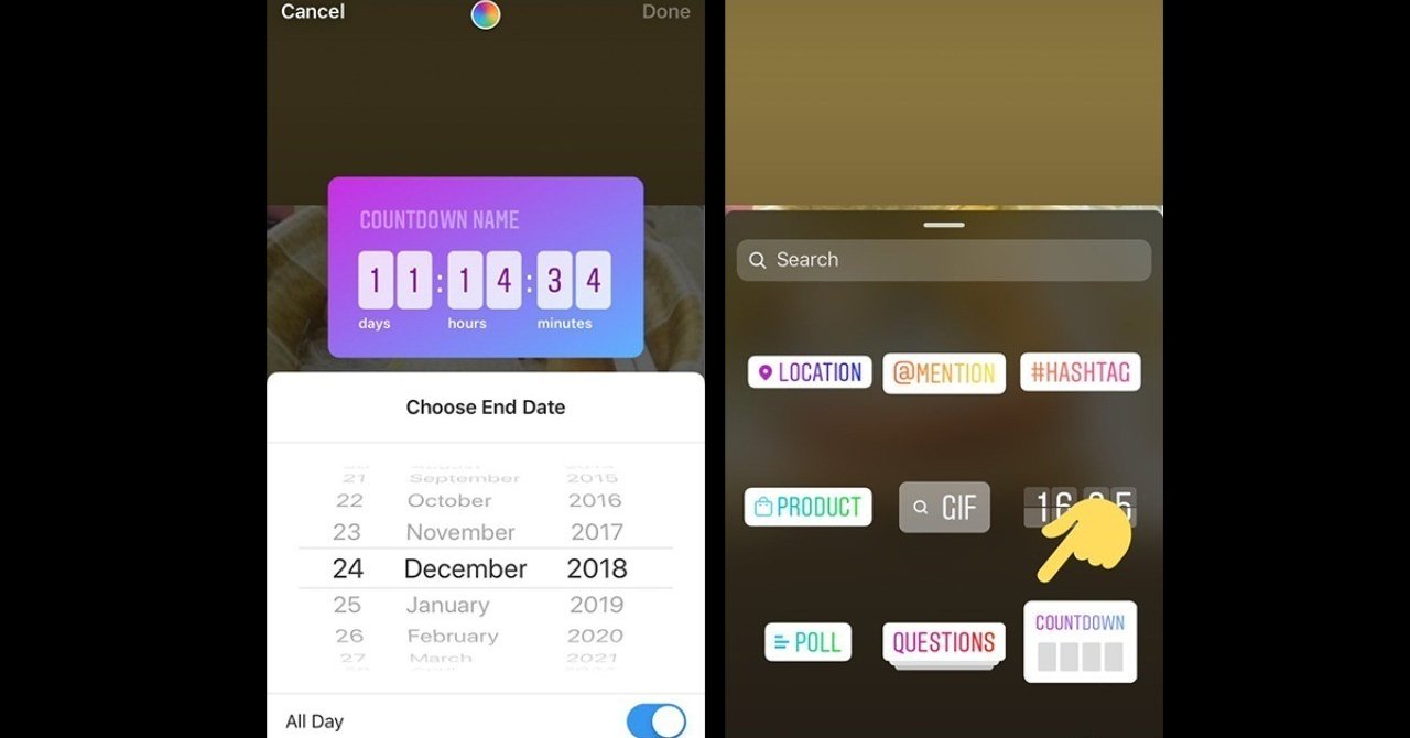 インスタストーリー新スタンプ カウントダウン 登場 誕生日 イベント キャンペーンなど任意でカウントダウン設定可能 Instagram新機能 アップデート最新ニュース18 Koukichi T Sns速報 ストックフォトグラファー Note インスタストーリー新スタンプ カウントダウン 登場 誕生日 イベント キャンペーンなど任意でカウントダウン設定可能 Instagram新機能 アップデート最新ニュース18 Koukichi T Sns速報 ストックフォトグラファー Note