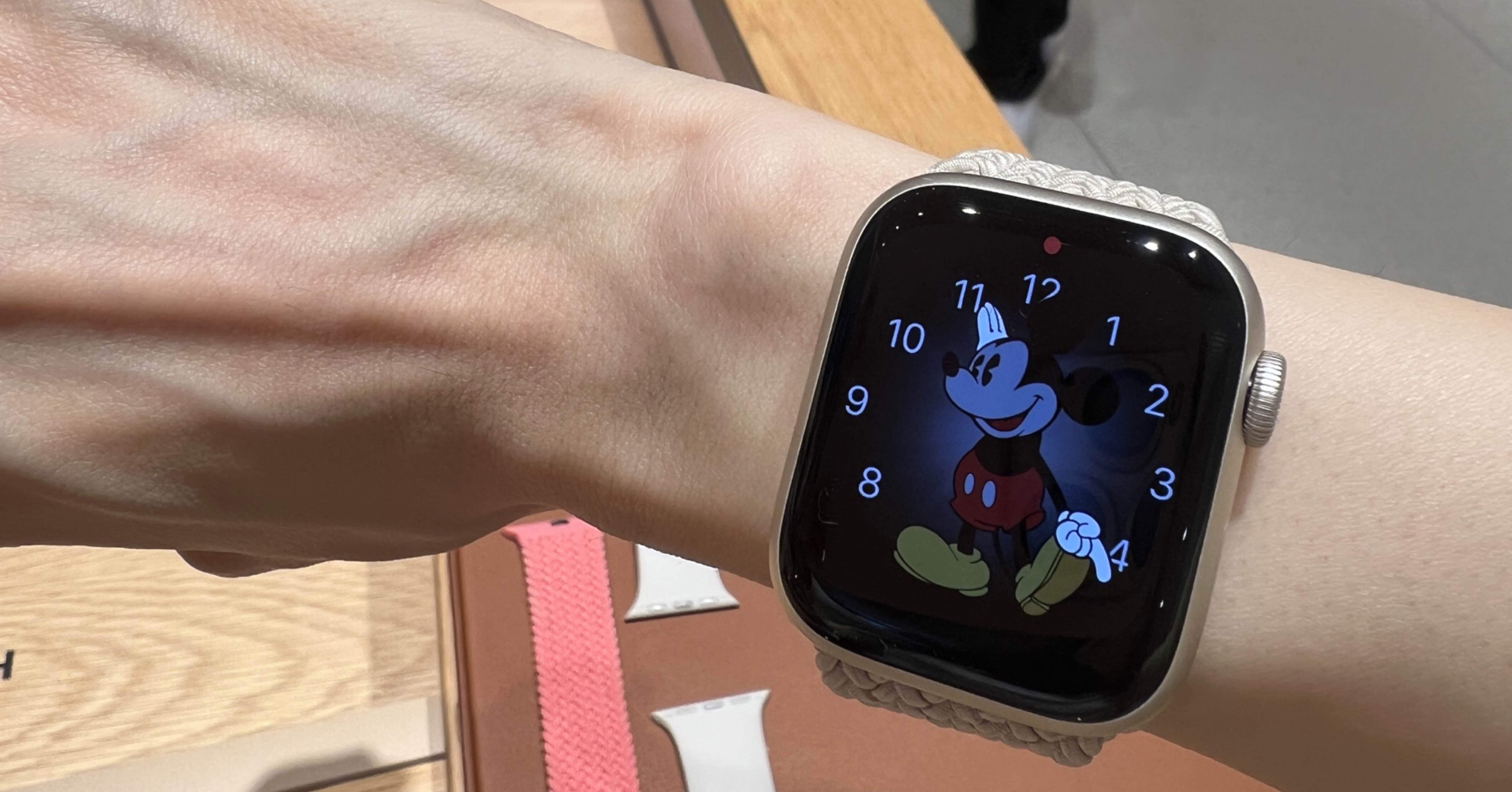 日/祝も発送 Apple Watch series 8 (サイズ測ってみただけ