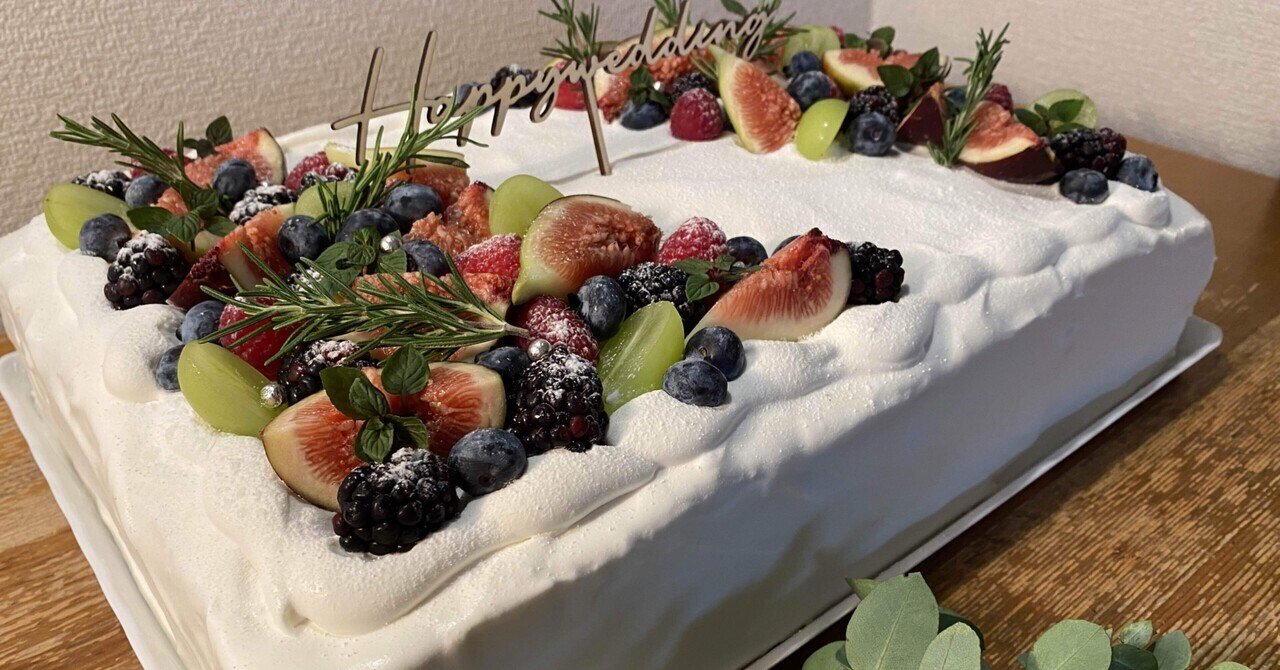 ウェディングケーキ💓｜yuco