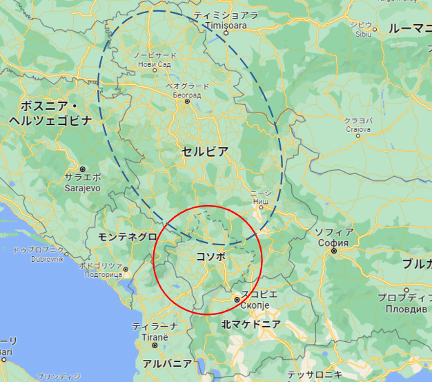 ヨーロッパの旅 ベオグラード有名建築物のNATO軍空爆前後と、市内観光地図 ヨーロッパの旅 ベオグラード有名建築物のNATO軍空爆前後と、市