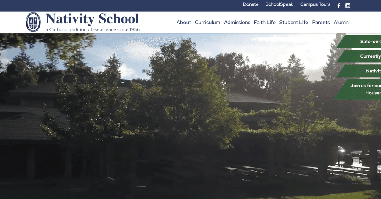 Nativity School メンローパークカトリック私立小中学校｜【上級英語塾GK】日本から英語圏トップクラス校の教育を受ける