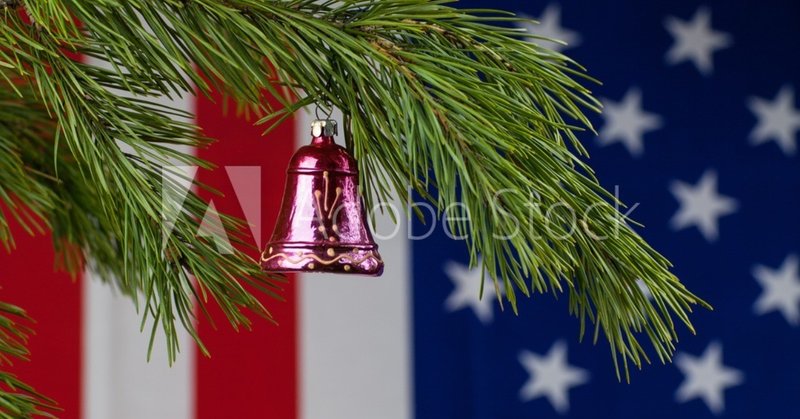 AdobeStock_128397362_Previewクリスマス星条旗