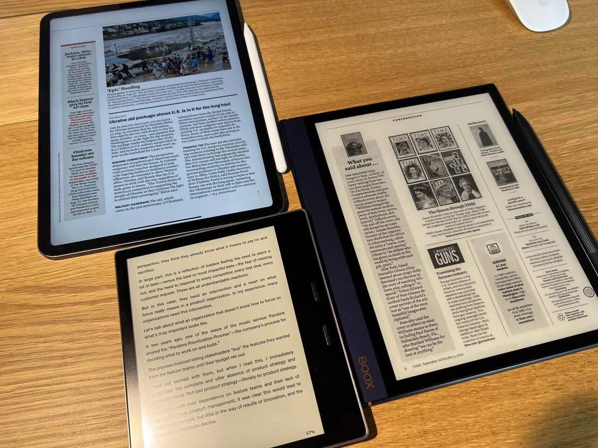 E ink Tablet 