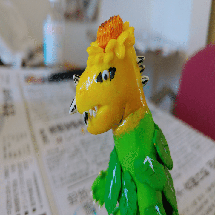 太陽花獣 サンフラー(那珂市)｜いばらき怪獣図鑑