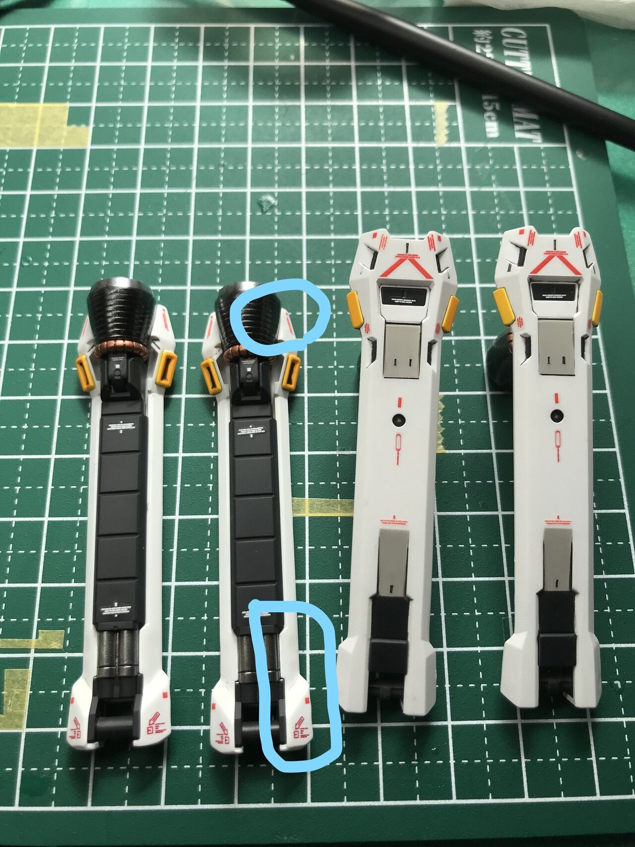 ガンプラ制作記#1クロスボーンガンダムX3編 Vol.3｜ジェフ