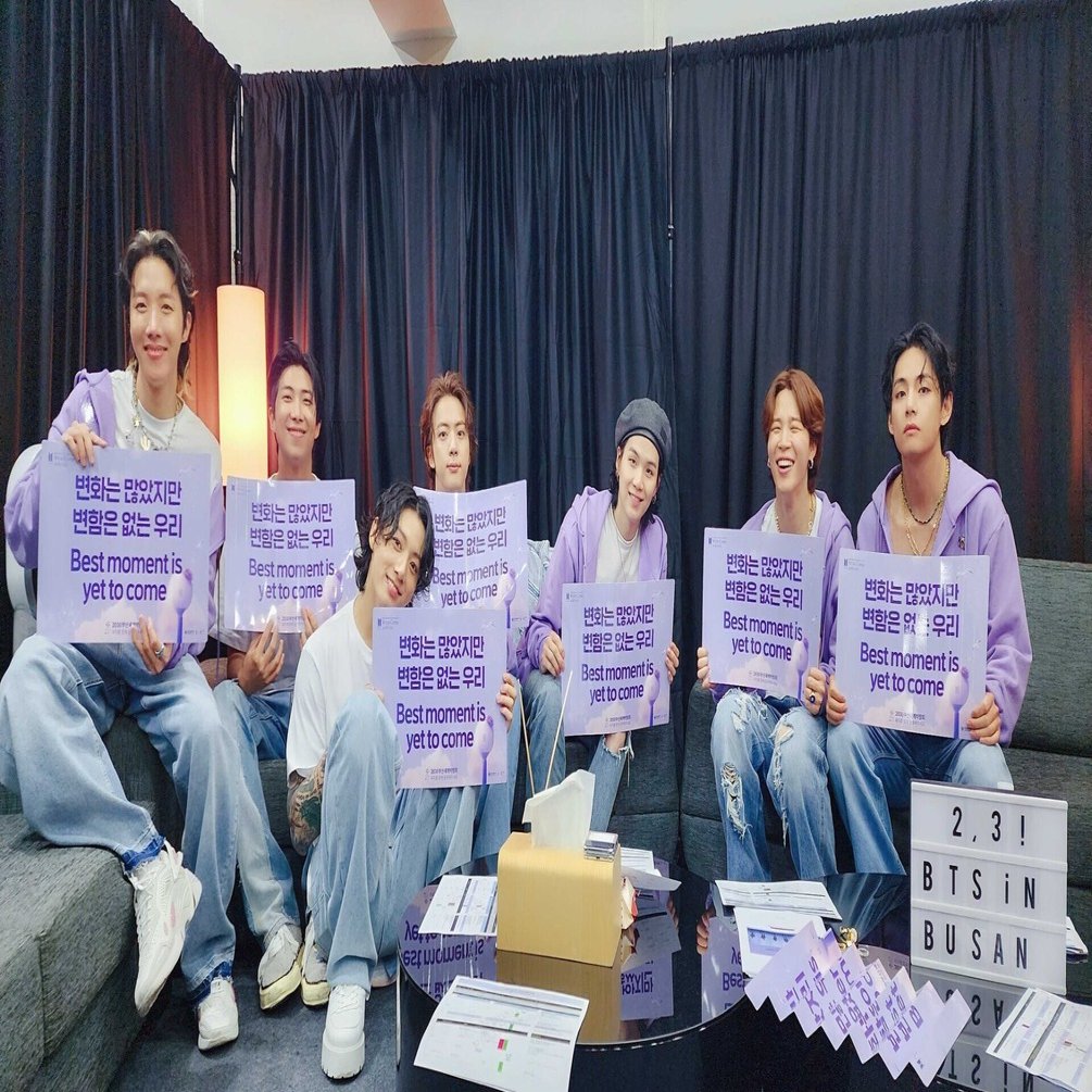 釜山EXPO誘致イベントBTSコンサートを見た極強火モンペオンマジンペン