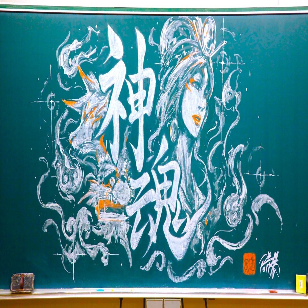 クラス対抗黒板アートコンテスト！｜学校法人淞南学園 立正大学淞南