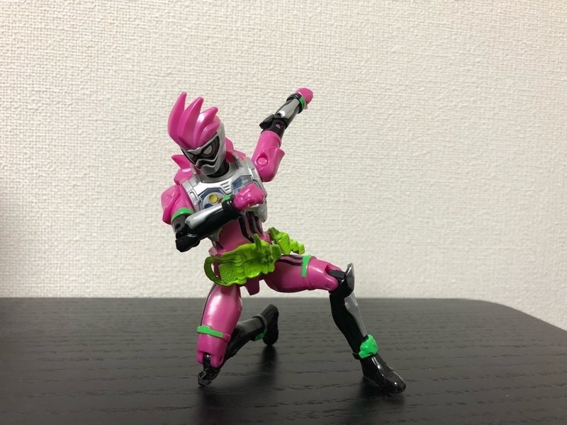 マイティジャンプ マイティキック マイティマイティアクション エックス ライダーキックスフィギュア 仮面ライダーエグゼイド アクションゲーマー レベル2 ライス定食 Note