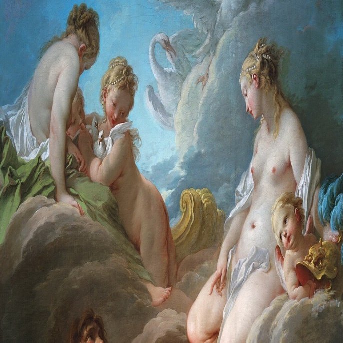 フランソワ ブーシェ、【ウルカーヌスから武器をもらうヴィーナス】