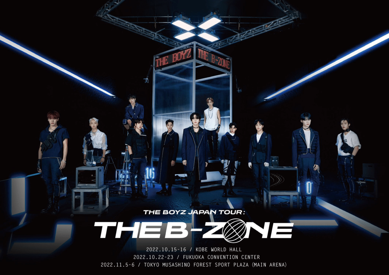 THEBOYZ JAPAN TOUR THE B-ZONE in kobe 2022.10.16｜shinmoon