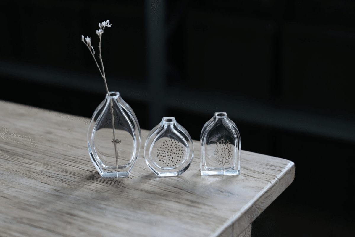 時澤真美の『a bottle』という名の小さな花器【FREEPARK