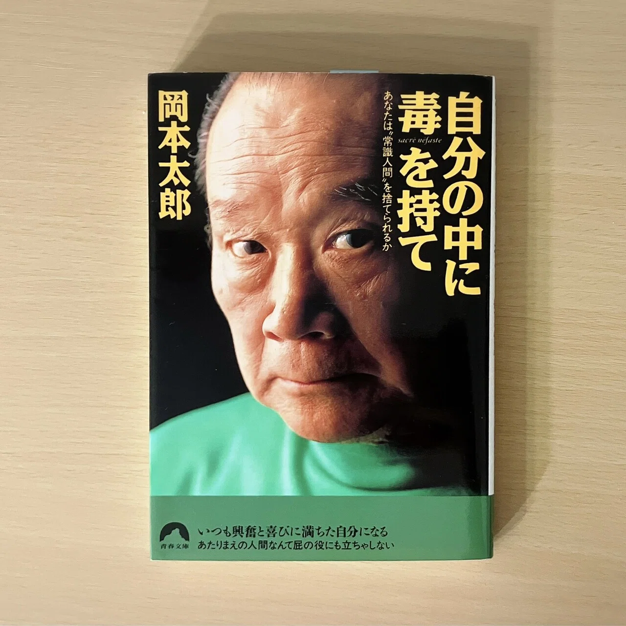 展覧会の予習で 10年以上ぶりに岡本太郎 著 自分の中に毒を持て を読みました かつて読んだ時の付箋がそのままになっていて 過去の私は何を考えていたのかな なんて思いました 本って不思議ですね 矢向 亜紀 やむかい あき Note