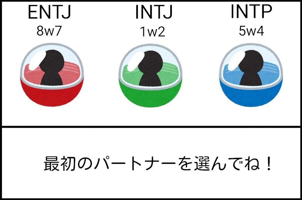 茶番 1w2と5w4と8w7 ツルコレ Note