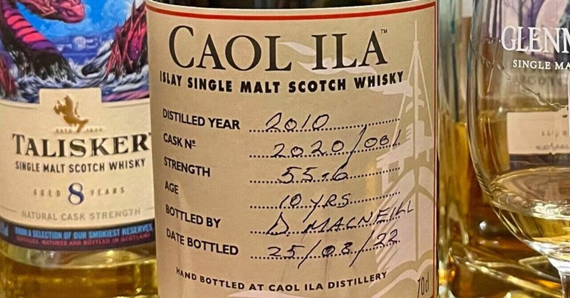 Caol Ila 10y 2010-2020 55.6% Hand Filled
