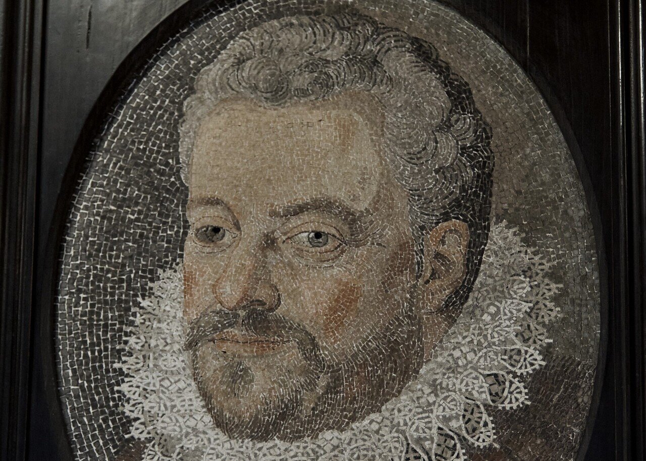 イタリアで購入した絵 フィレンツェの街 Oil on canvas F6(31×41㎝) 芸術の都