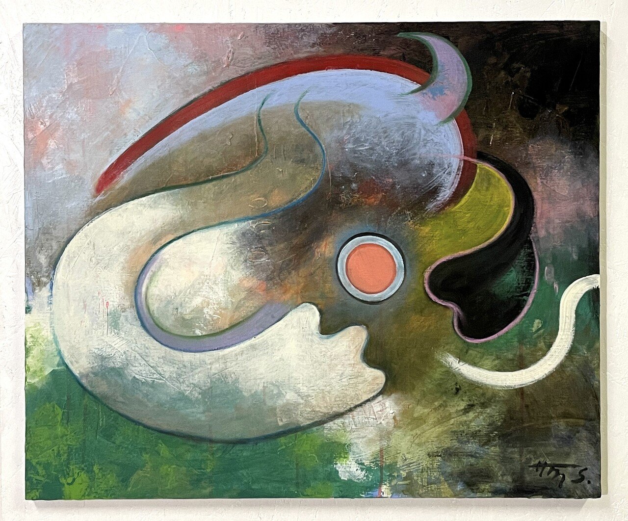 私の抽象画、生活の全て｜仙波さくら