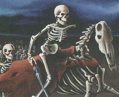 【7ED】イラスト違い　蠢く骸骨(中) 骨博物館】Drudge Skeletons【第7回】｜hana