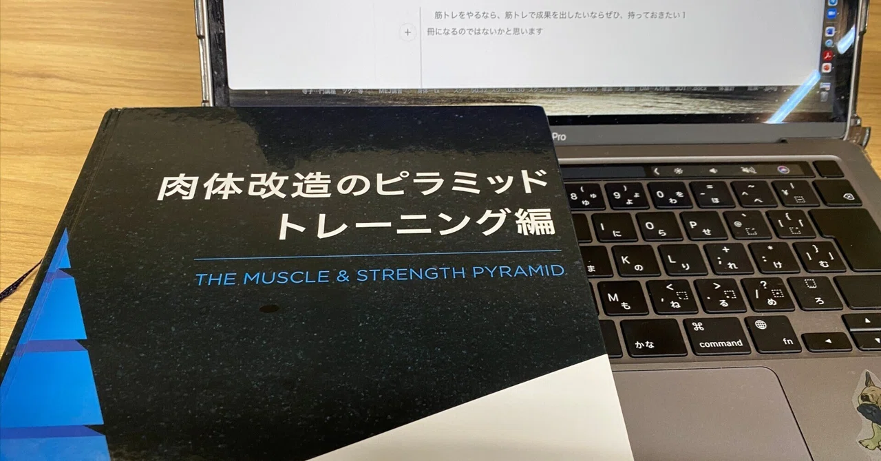 噂の「肉体改造のピラミッド〜トレーニング編〜」を読んでみました