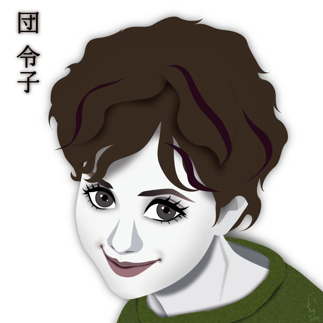 東宝で活躍🎥 日本の女優『団 令子』のイラスト🎨|輝っち