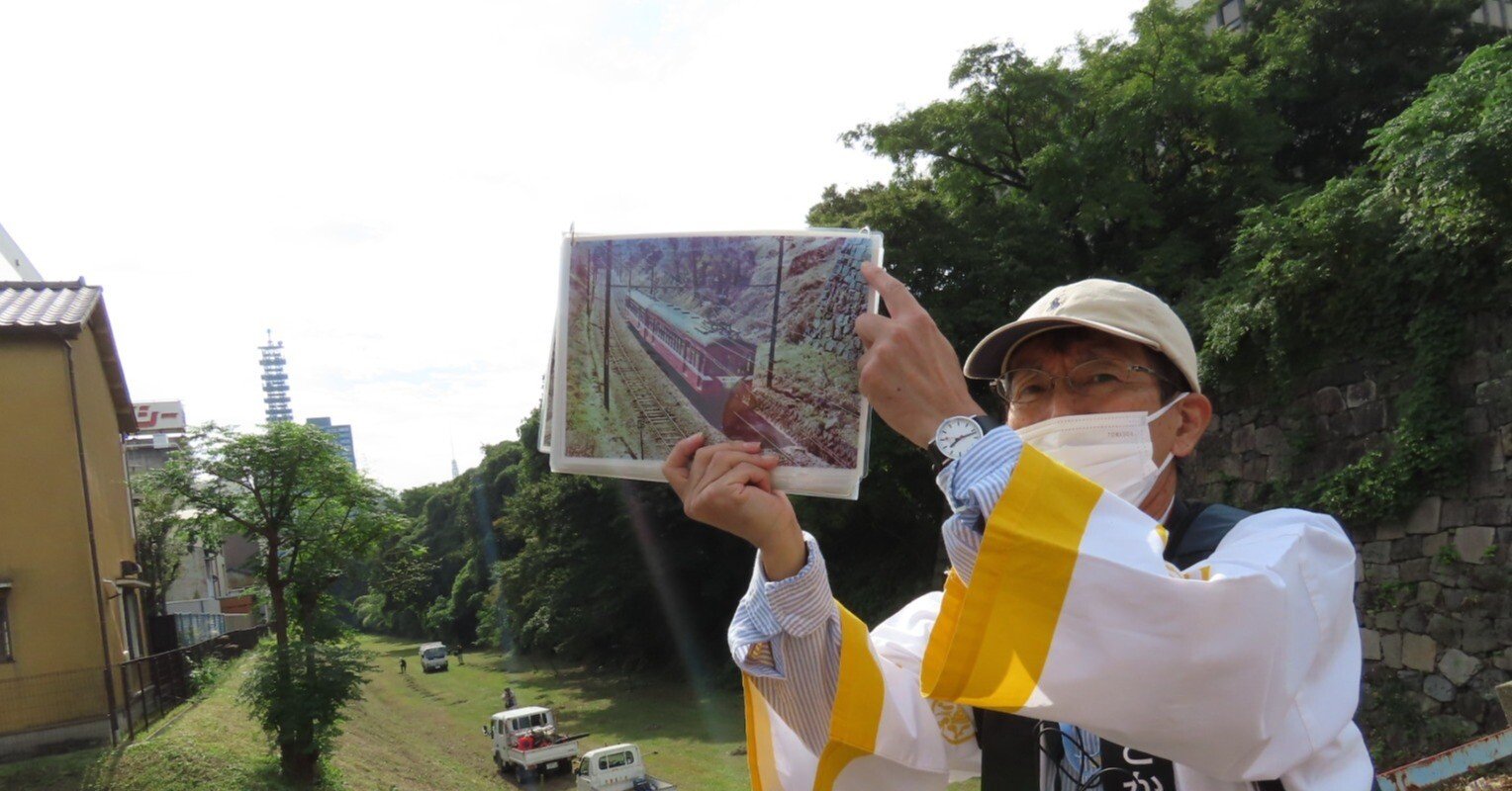 お堀電車』と呼ばれた伝説の電車・旧外濠線沿いを歩く｜やっとかめ文化