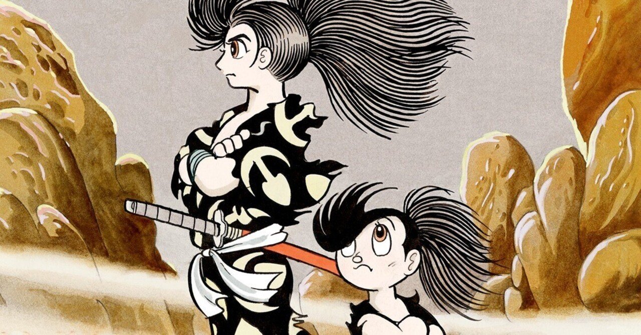 手塚治虫「どろろ」額装●直筆彩色画 昭和人気アニメ人気作 週刊少年サンデー連載● 手塚治虫「どろろ」額装○直筆彩色画 昭和人気アニメ人気作 週刊少年