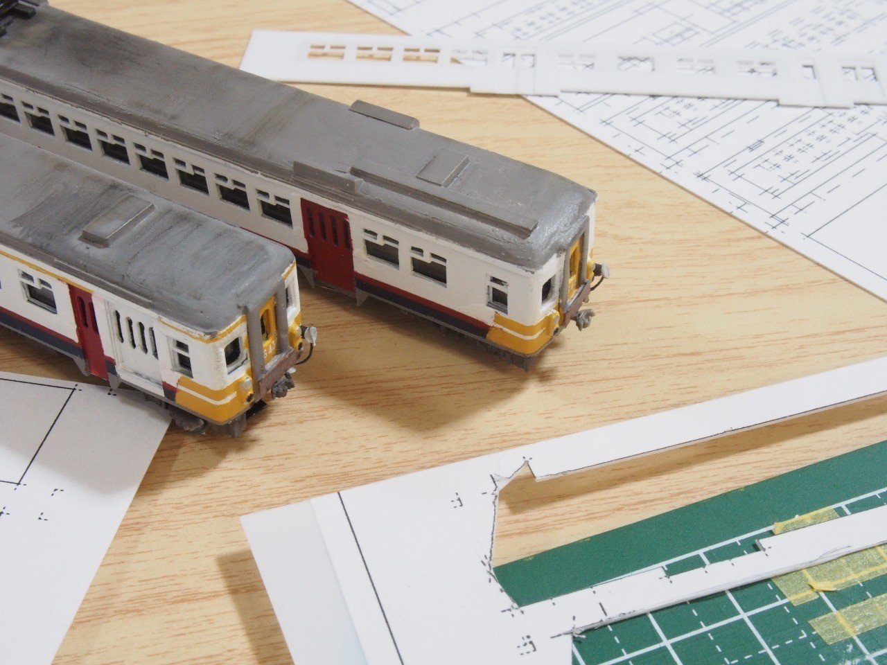 18ベネルクス鉄道の旅 番外編 Am66型電車をnゲージでつくる からんだ の中の人 Note