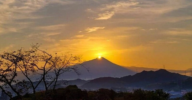 ダイヤモンド大山・幻の絶景が教えてくれたこと‥。