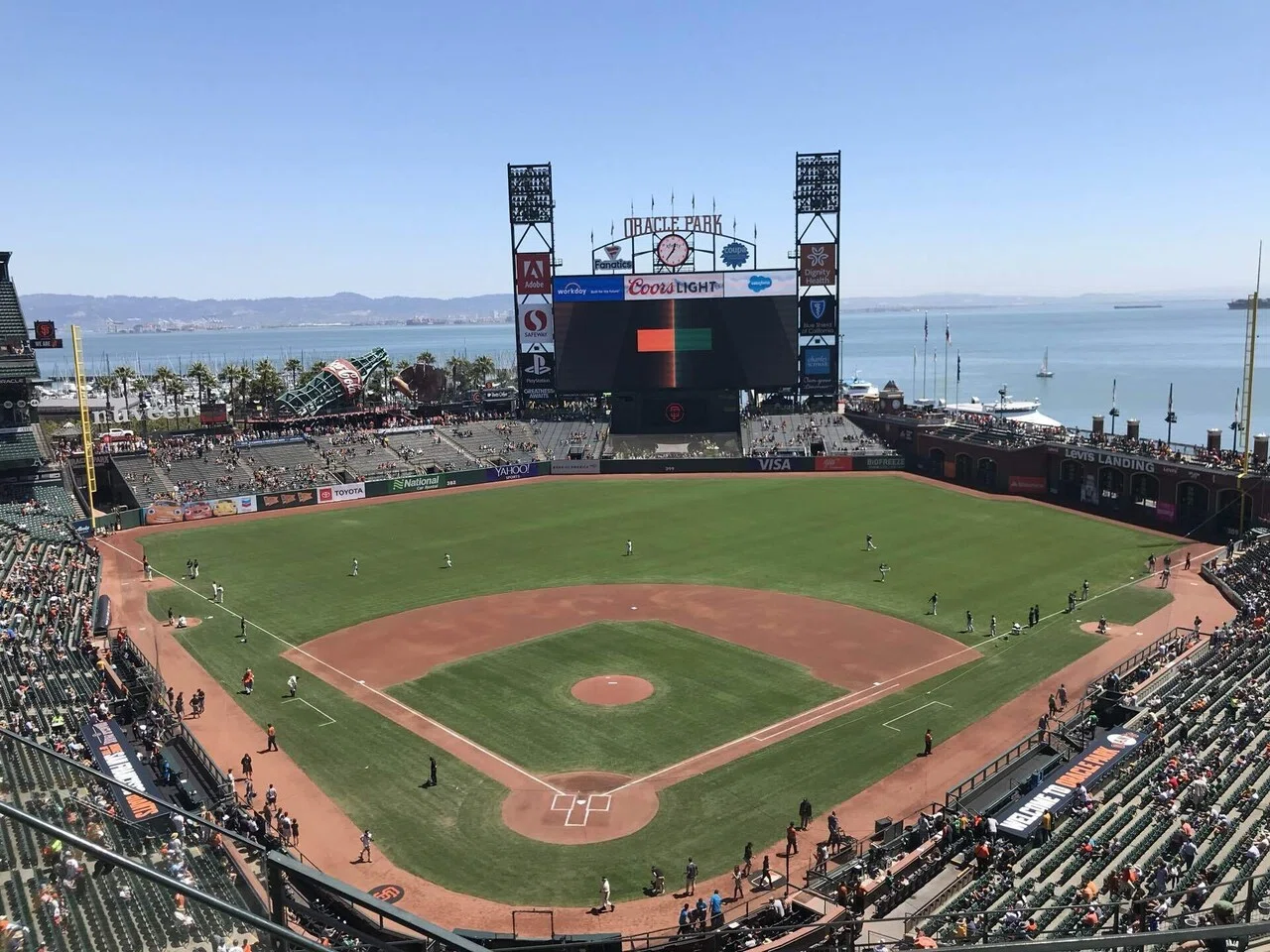 MLB30球場全部行く】サンフランシスコ・ジャイアンツ(7/30)｜みーがん