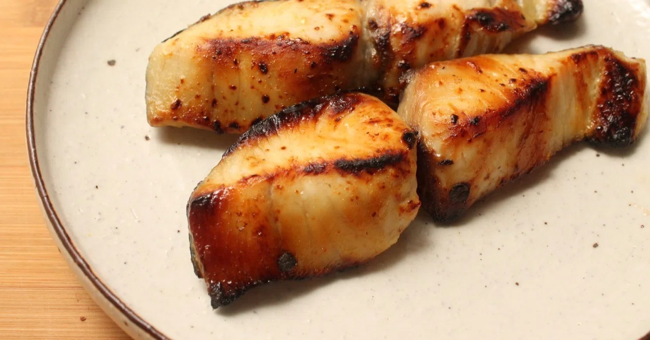 Spanish Mackerel Saikyo-yaki｜樋口直哉(TravelingFoodLab.)
