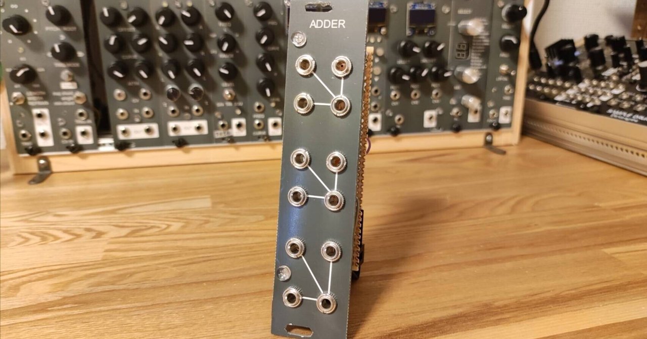 $5 CV Adder - DIY Eurorack Modular Synthesizer｜HAGIWO/ハギヲ