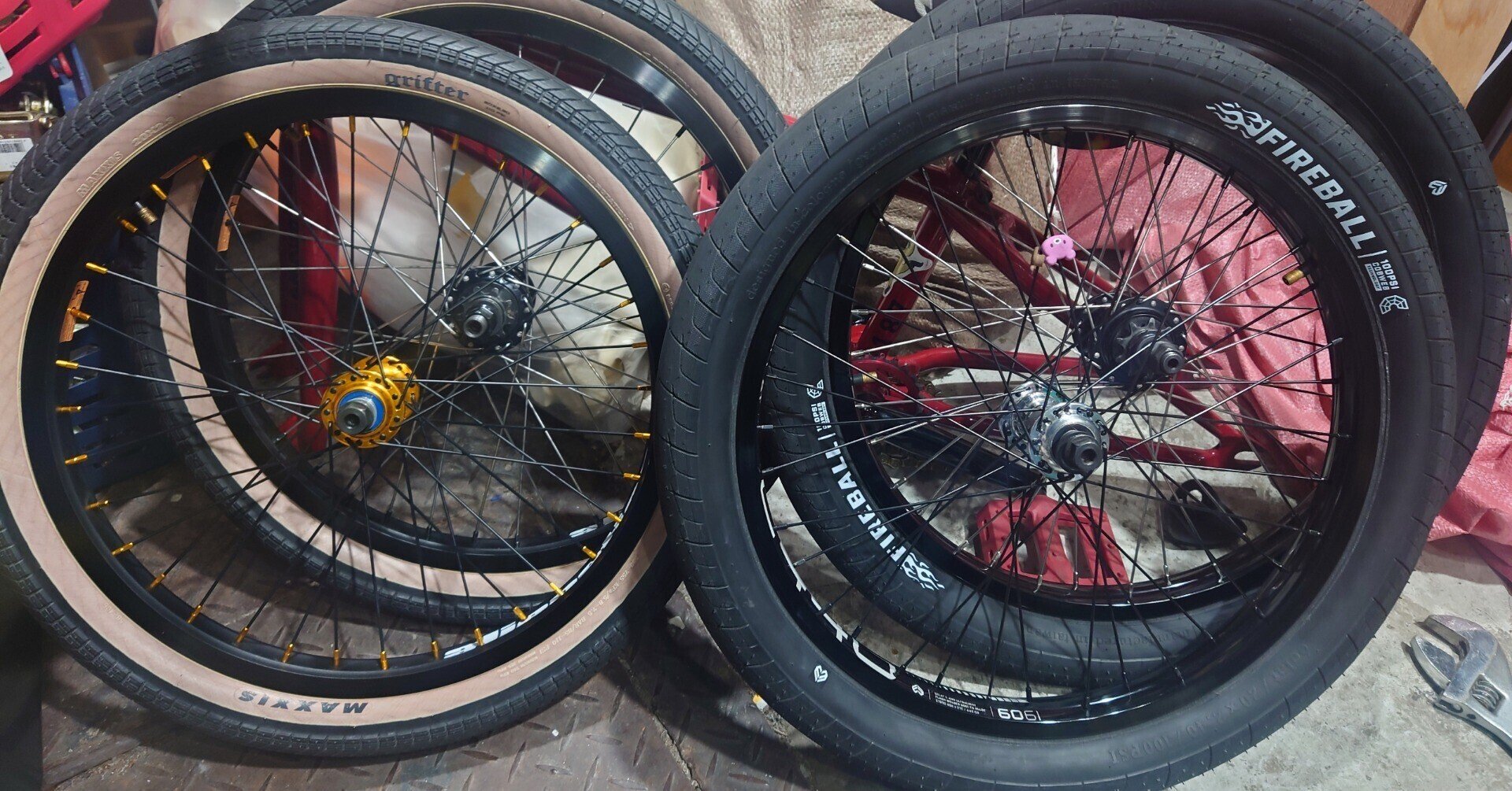 BMX フリコホイール 前後セット（BMX フリコホイール 前後セット）
