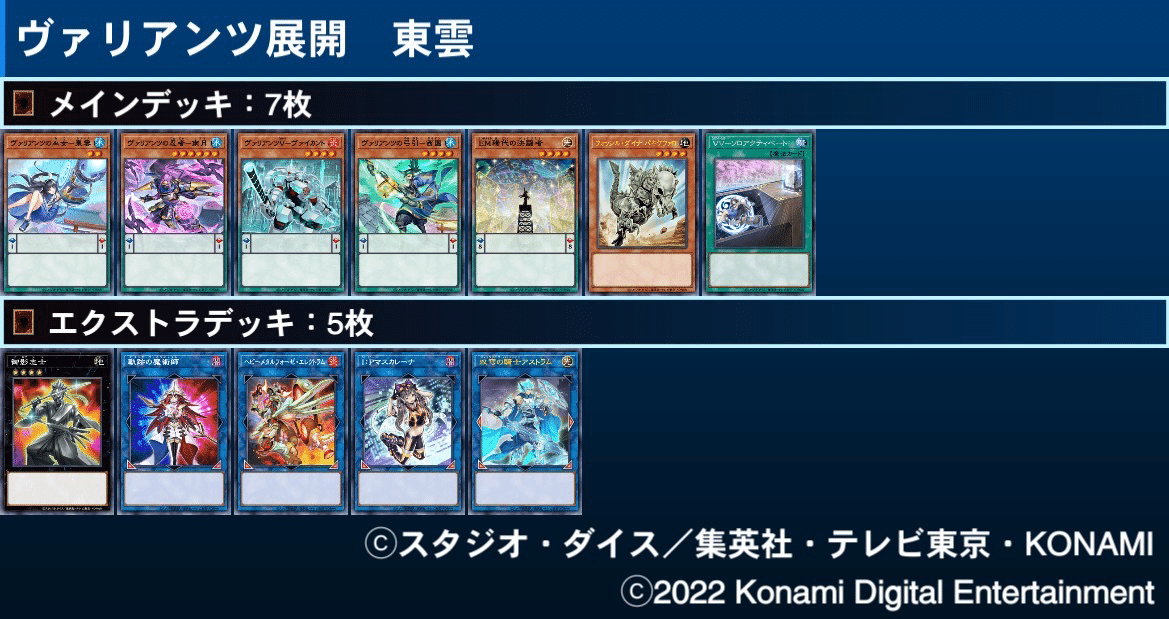 本格構築 ヴァリアンツデッキ 東雲 超重武者 アルクトスXII