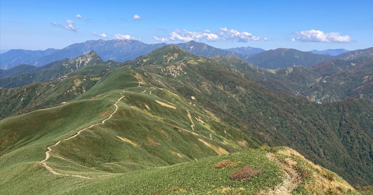 征露岳南武鑑 上 武能岳・茂倉岳・一ノ倉岳】 谷川連峰馬蹄形縦走2日目③｜一城ひとま