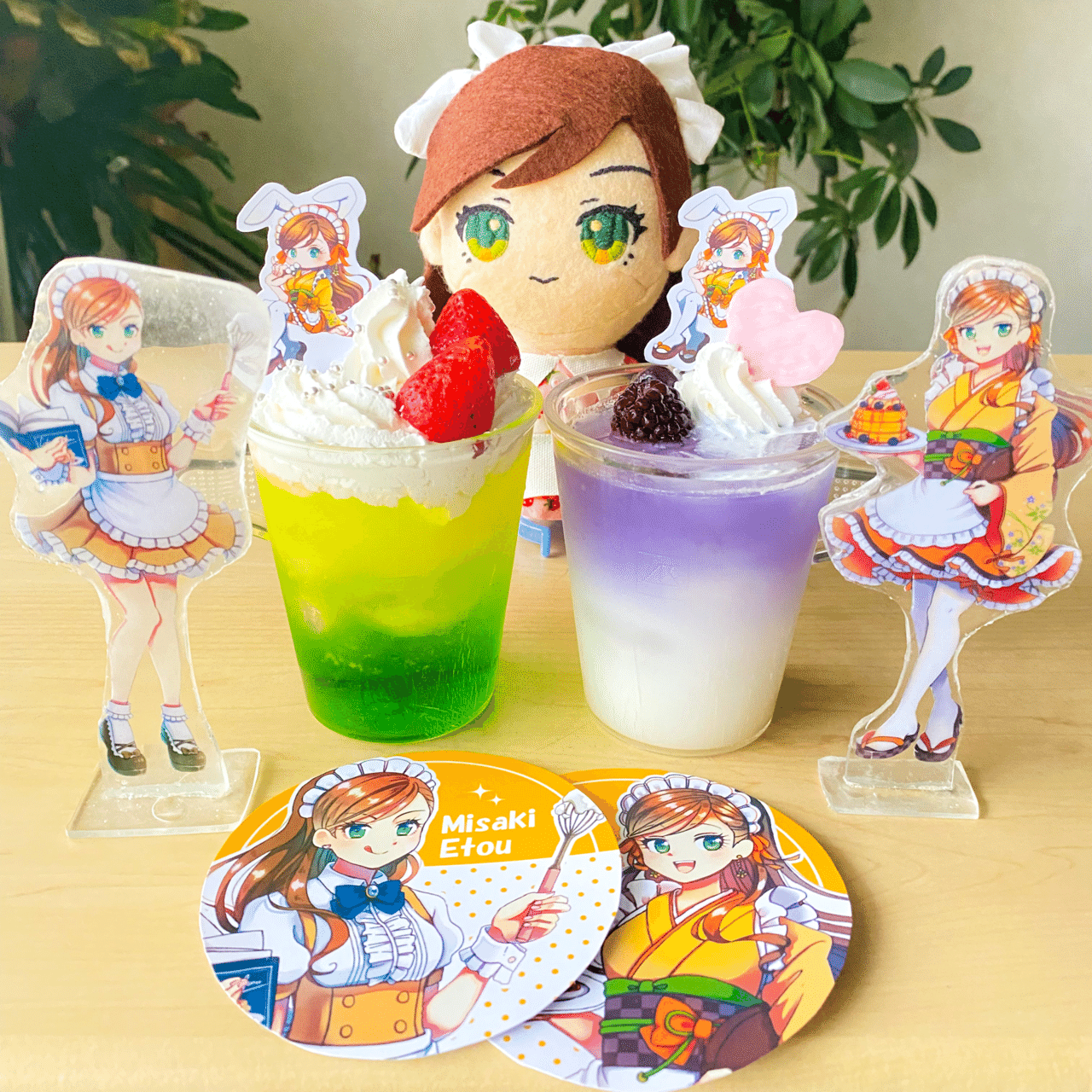 おうちで人力コラボカフェした話｜ソーセージ姉さん