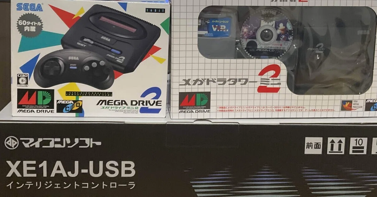 メガドライブミニ2 開封の儀｜琴吹ひろみ