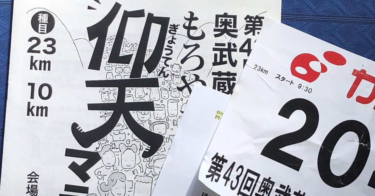 奥武蔵もろやま仰天マラソン@毛呂山総合公園-23K(ランニング 奥武蔵もろやま仰天マラソン@毛呂山総合公園-23K(ランニング