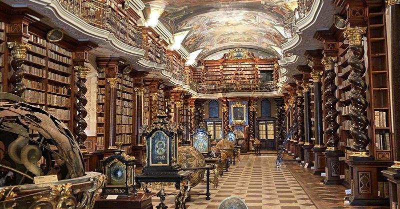 世界一好きな図書館（プラハ）決定。唐突に猛烈に一位に躍り出た　（おまけ:ネドベドとビール）