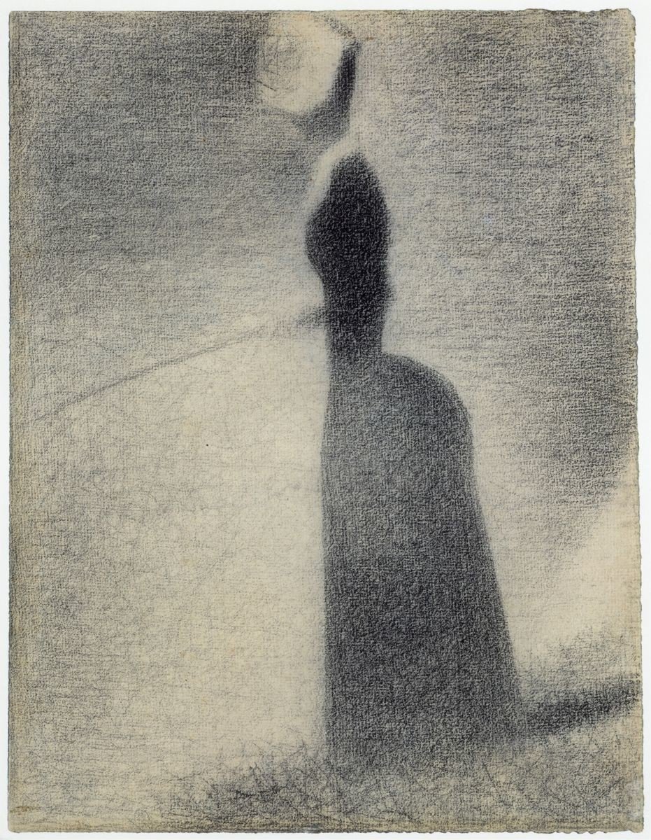 スーラの素描 Seurat Dessin