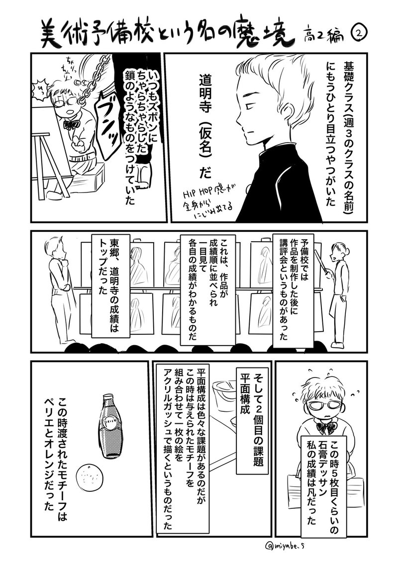 美術予備校という名の魔境 高2編 宮部サチ Note