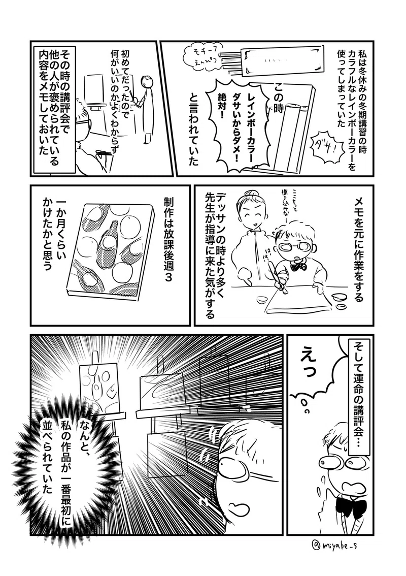 美術予備校という名の魔境 高2編 宮部サチ Note