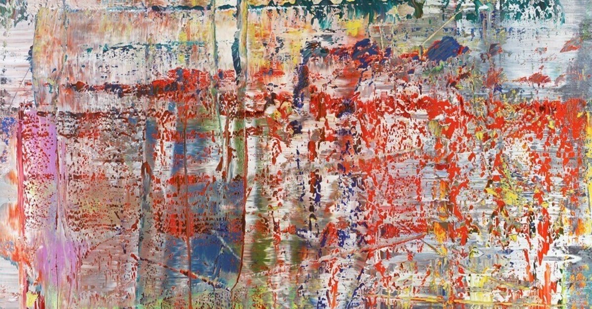 特別額装品/Abstract painting（ゲルハルト リヒター）/シルバー 特別額装品/Abstract painting（ゲルハルト リヒター）/シルバー